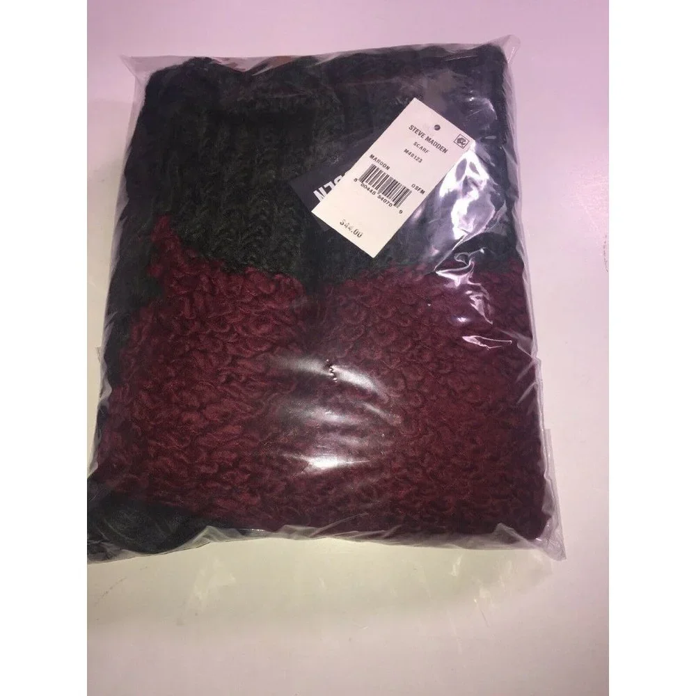 Steve Madden Block Party Scarf, Retail $44.00